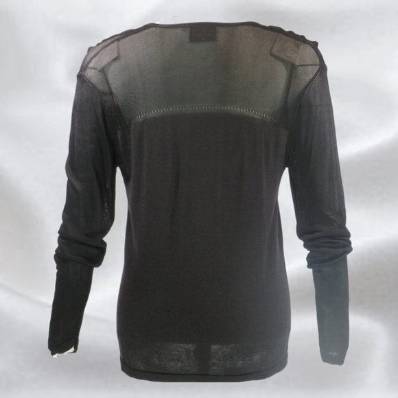 Jessica Black Shirt in Size Medium - Picture 2 of 4